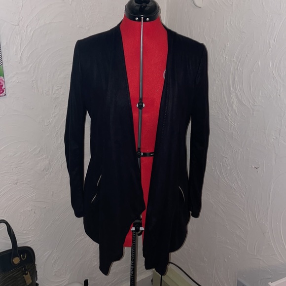 Black draped jacket - Picture 11 of 14